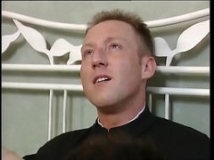 Hot classy lady gets fucked by priest